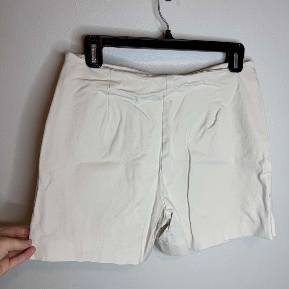 Boston Proper Ivory White Skort Skirt Shorts - Picture 6 of 10